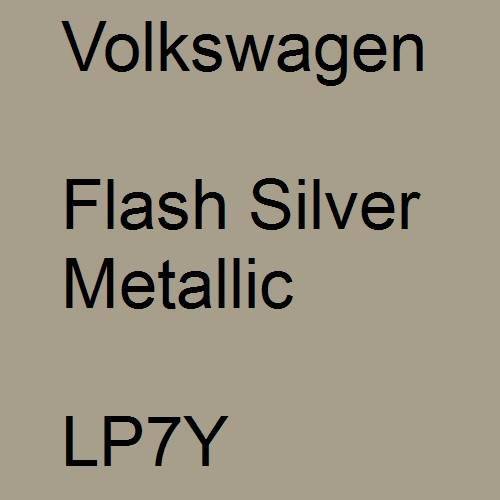 Volkswagen, Flash Silver Metallic, LP7Y.